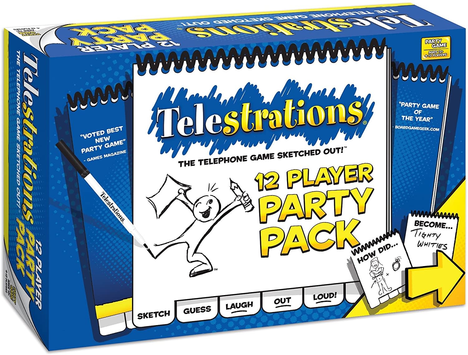 The OP Telestrations Party Pack Game