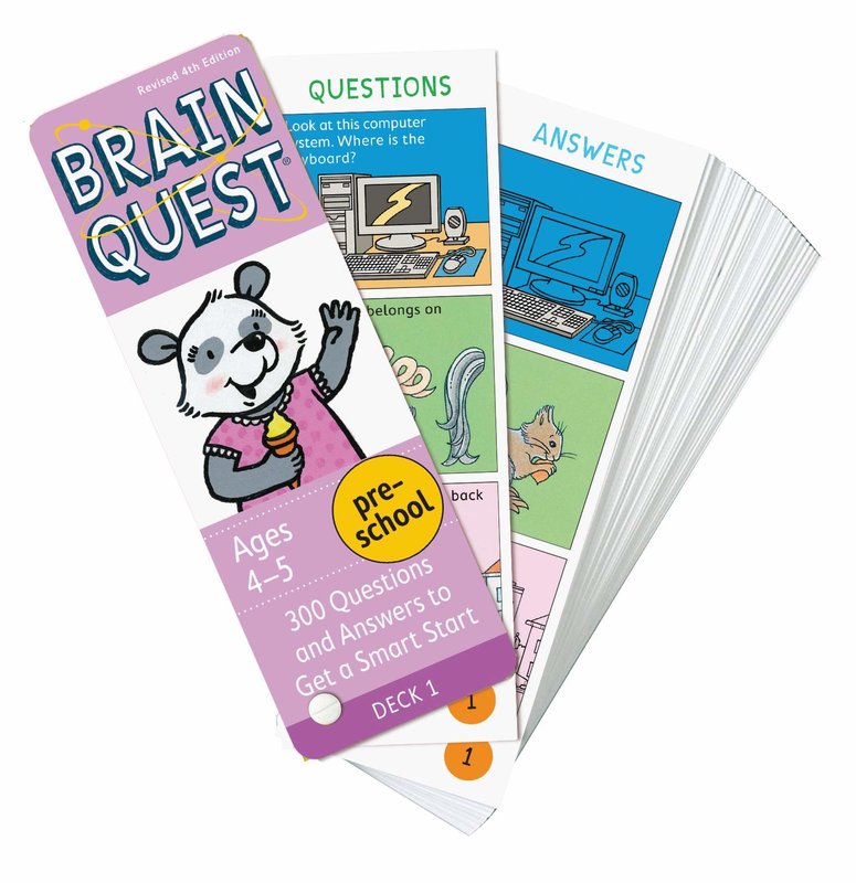 Workman Publishing Brain Quest Preschool Ages 4-5