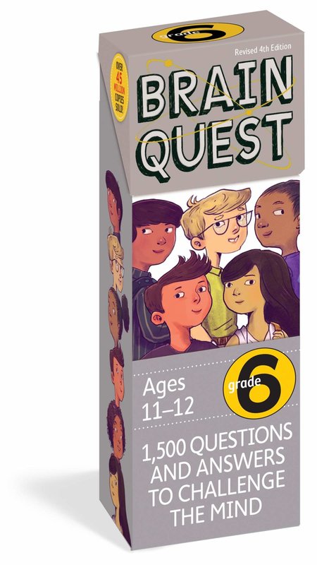 Brain Quest Grade 6 - Minds Alive! Toys Crafts Books