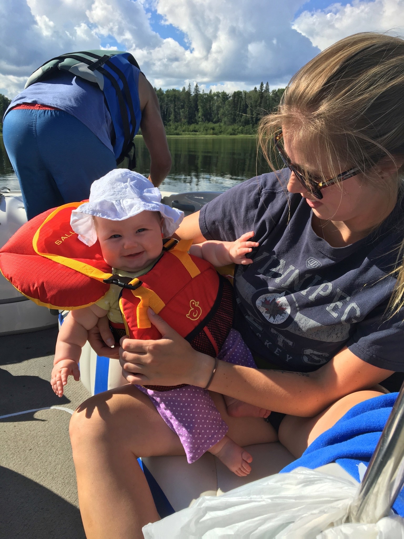 Salus Marine Salus Bijoux Baby Vest Canadiana 9lb-25lb