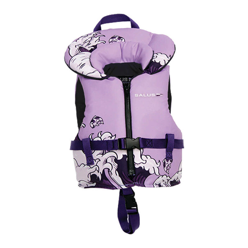 Salus Marine Salus Life Vest Nimbus Youth Purple Waves 60-90lb