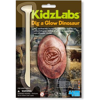 4M Dig A Glow Dinosaur Egg