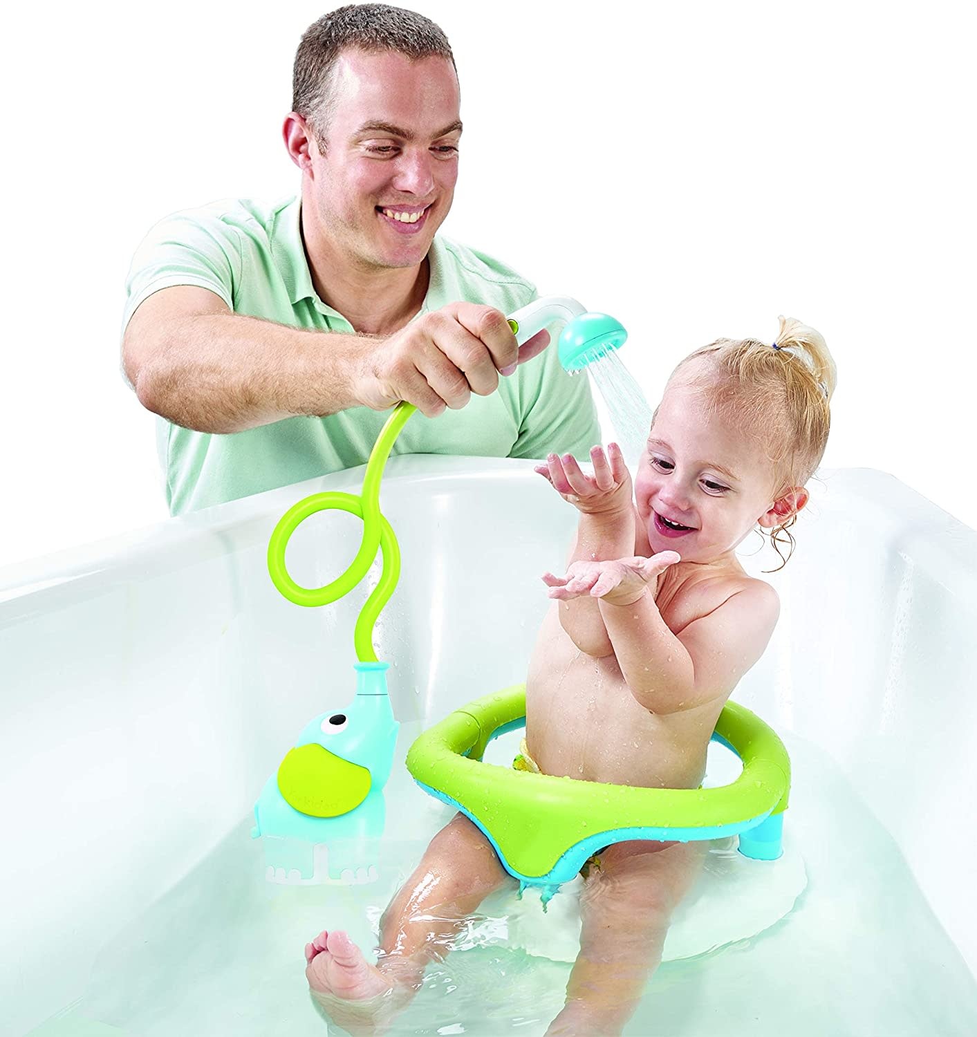 Yookidoo Yookidoo Bath Elephant Baby Shower Blue