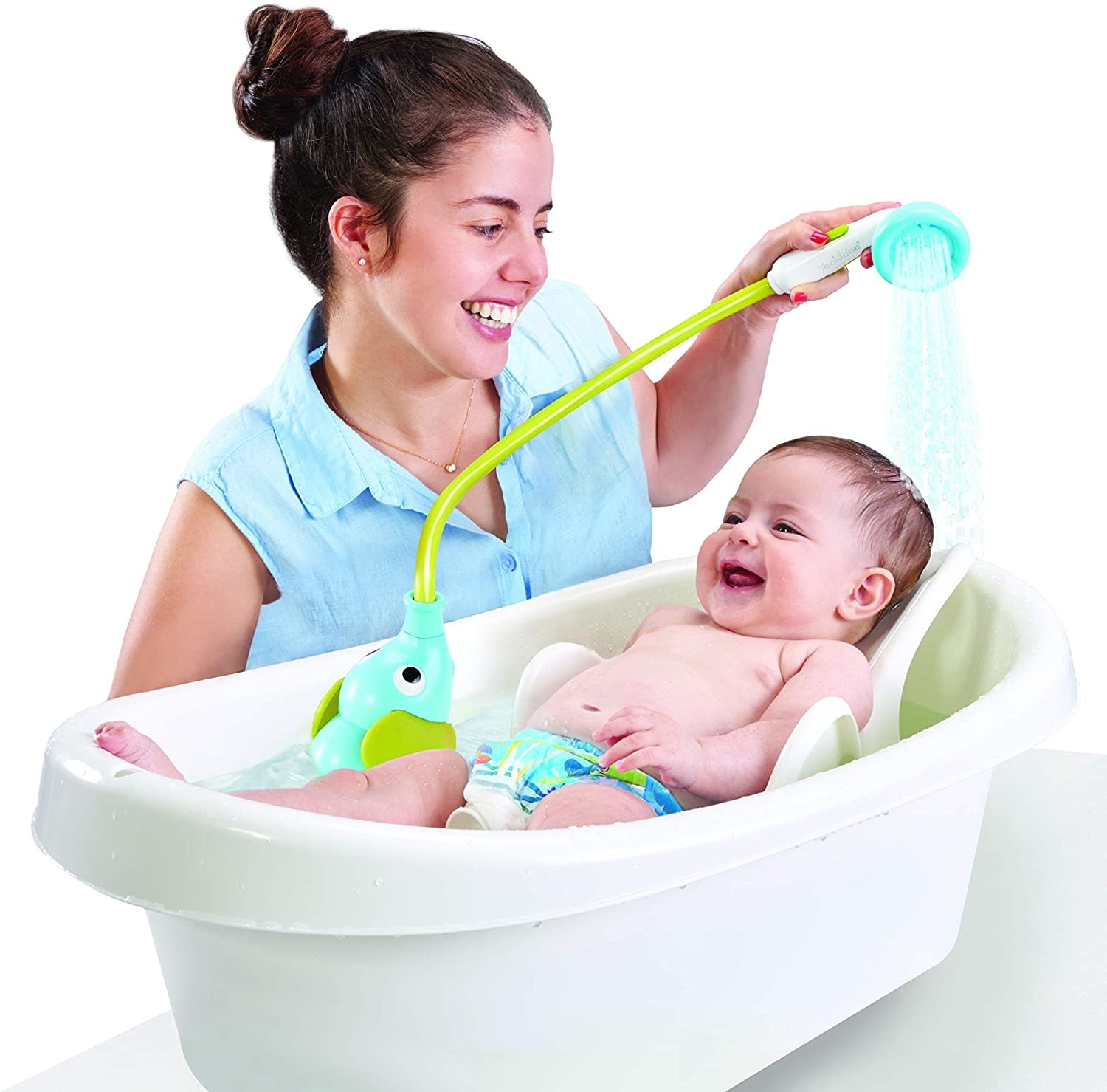 Yookidoo Yookidoo Bath Elephant Baby Shower Blue