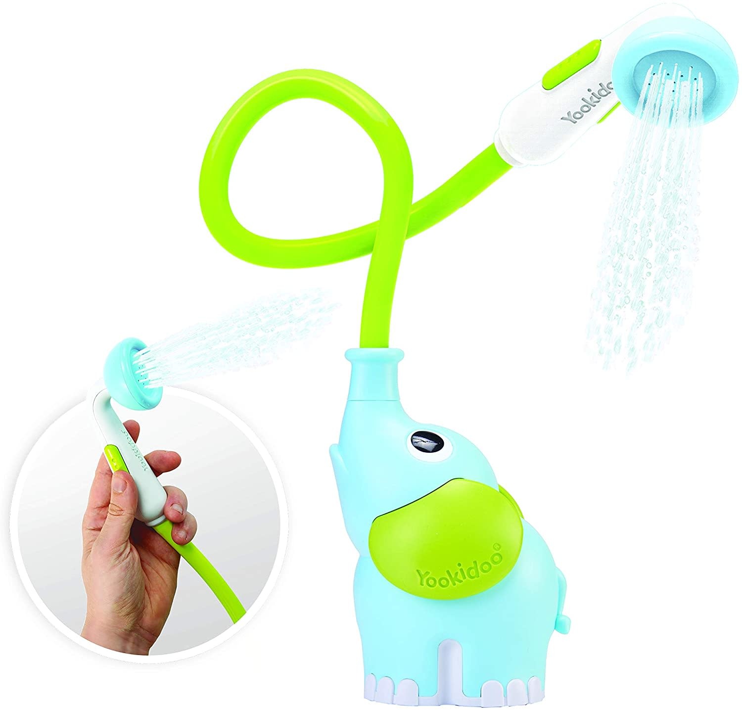 Yookidoo Yookidoo Bath Elephant Baby Shower Blue