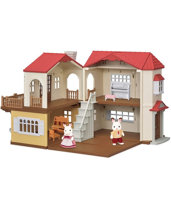 Calico Critters Calico Critters Red Roof Grand Mansion Gift Set
