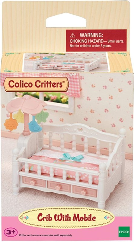 Calico Critters Calico Critters Crib with Mobile