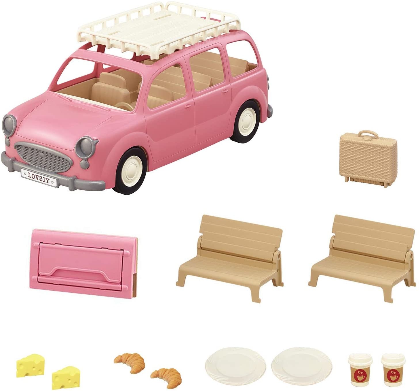Calico Critters Calico Critters Family Picnic Van