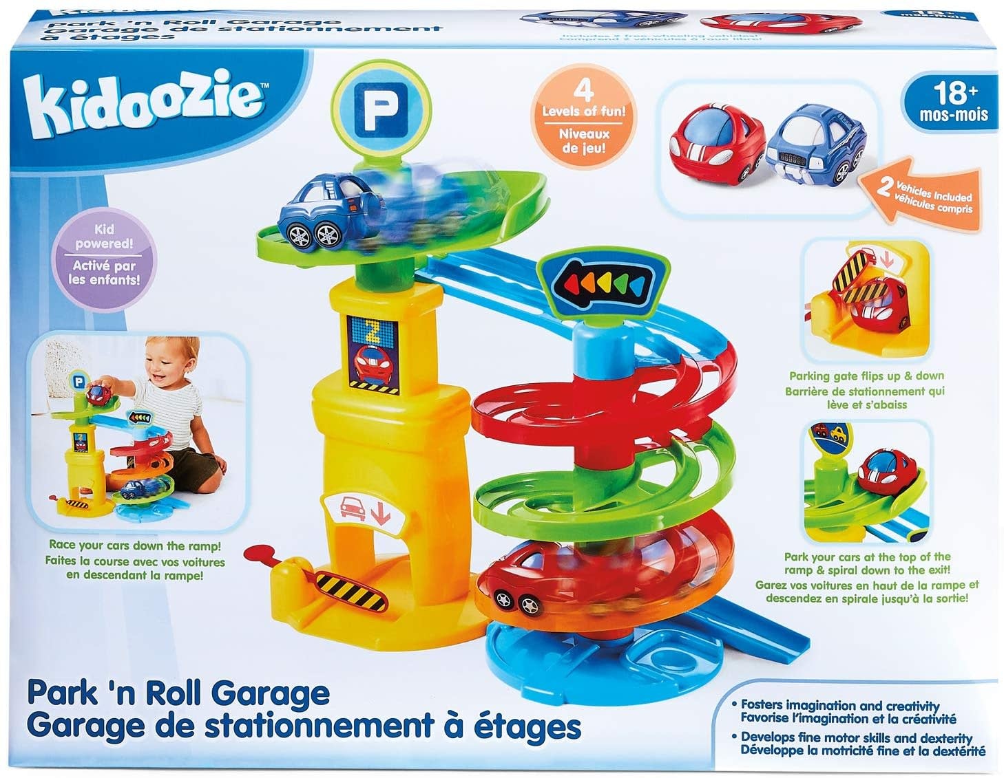 Kidoozie Park 'N Roll Garage