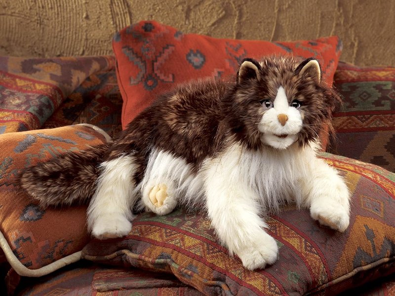 Folkmanis Puppet Ragdoll Cat