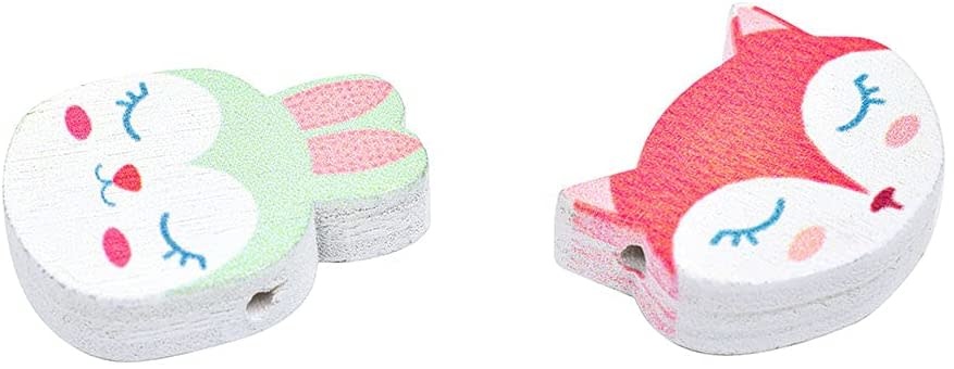 DJeco Djeco Wooden Beads Little Animals