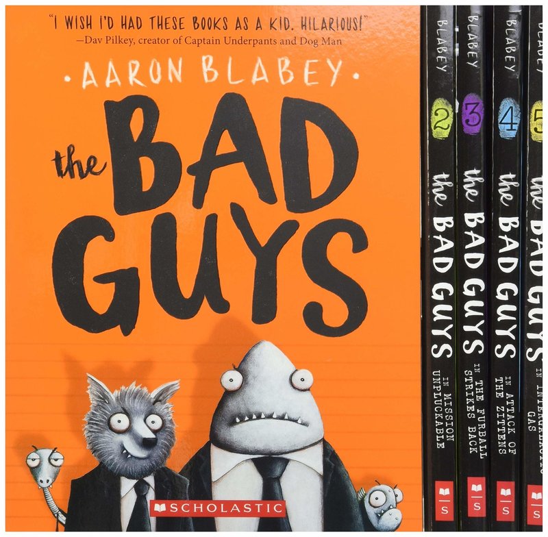 Scholastic The Bad Guys Box Set Books 1-5