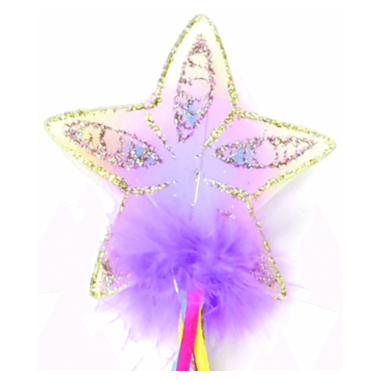 Great Pretenders Glitter Rainbow Wand