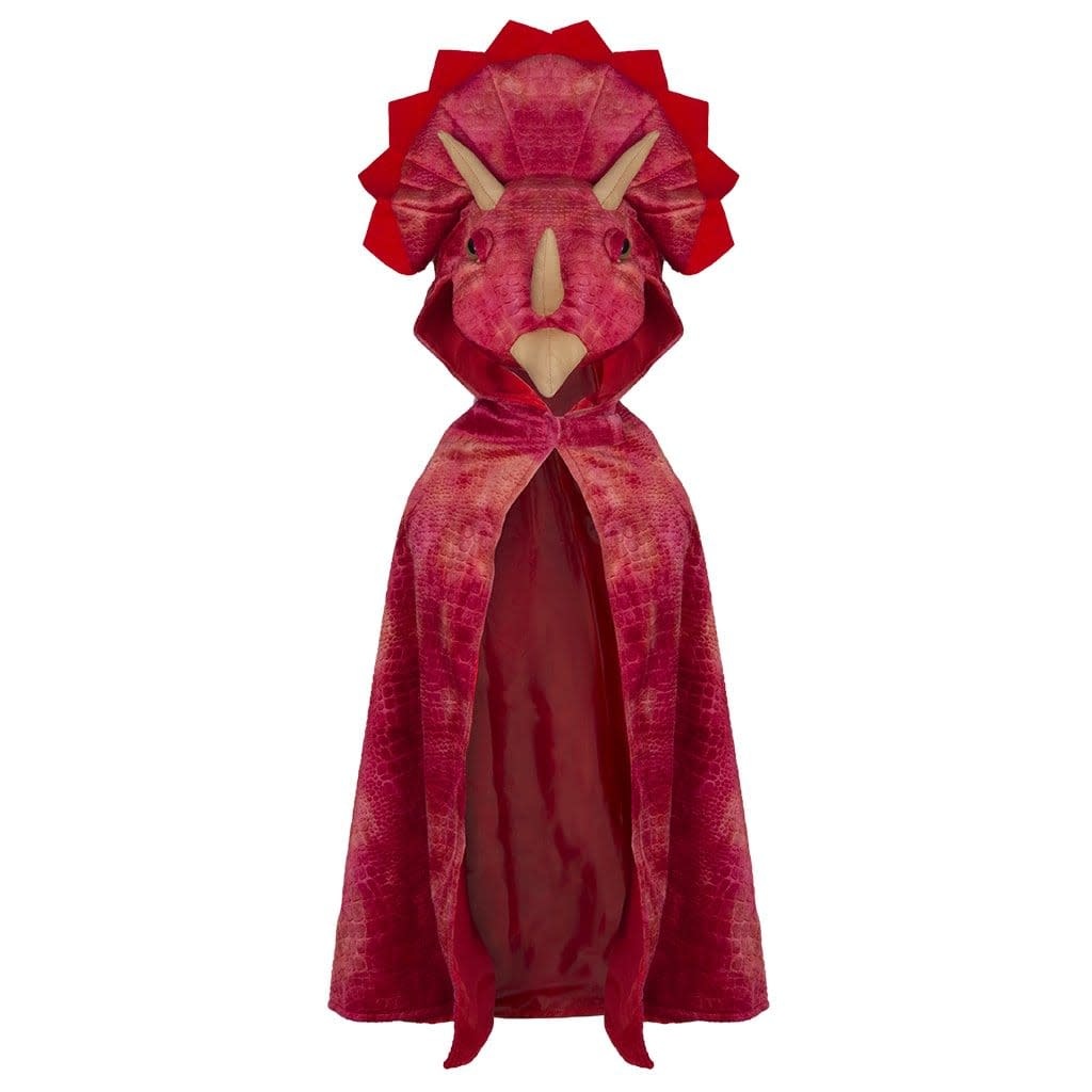 Great Pretenders Hooded Cape Triceratops