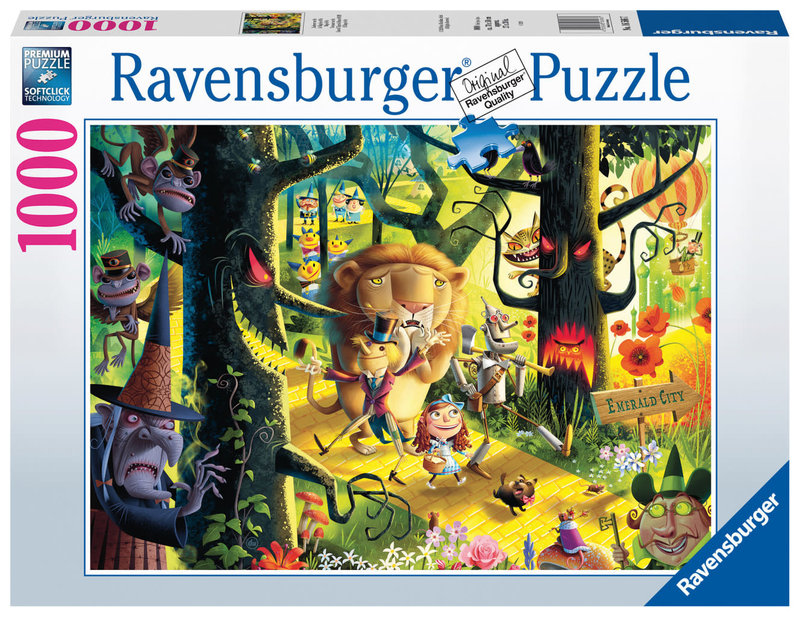 Ravensburger Ravensburger Puzzle 1000pc Lions, Tigers & Bears Oh My!