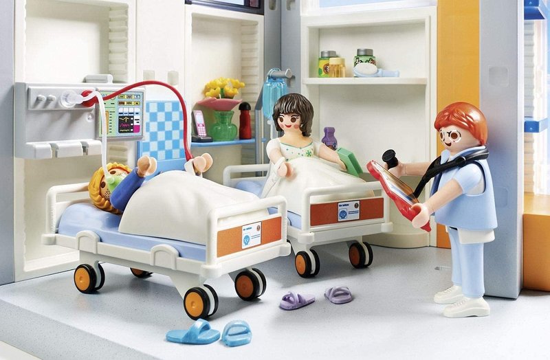 Playmobil Playmobil Hospital Wing Furnished