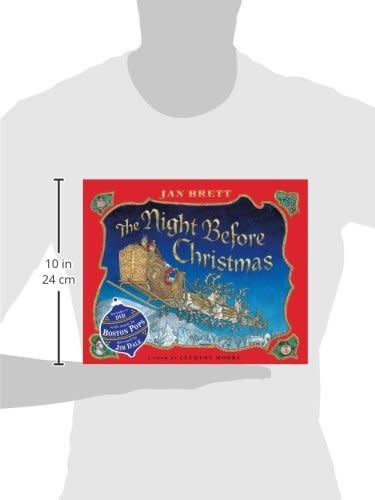 The Night Before Christmas Book Jan Brett