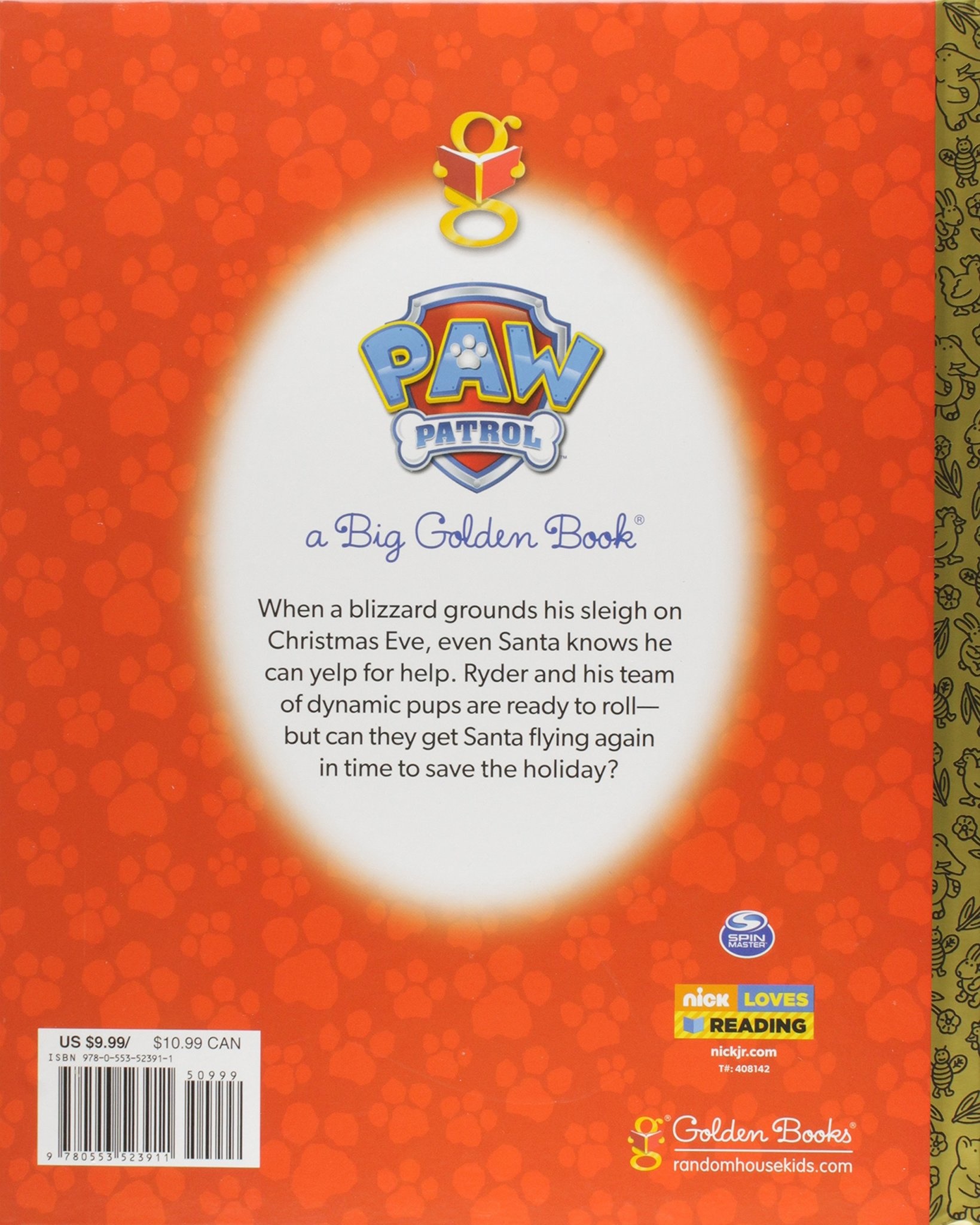 The Pups Save Christmas Book Paw Patrol