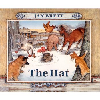 The Hat Jan Board Book by Jan Brett