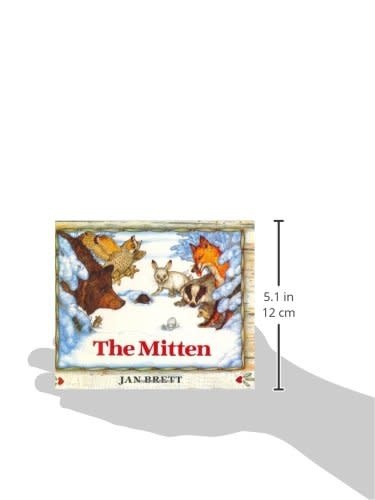 The Mitten Board Book by Jan Brett