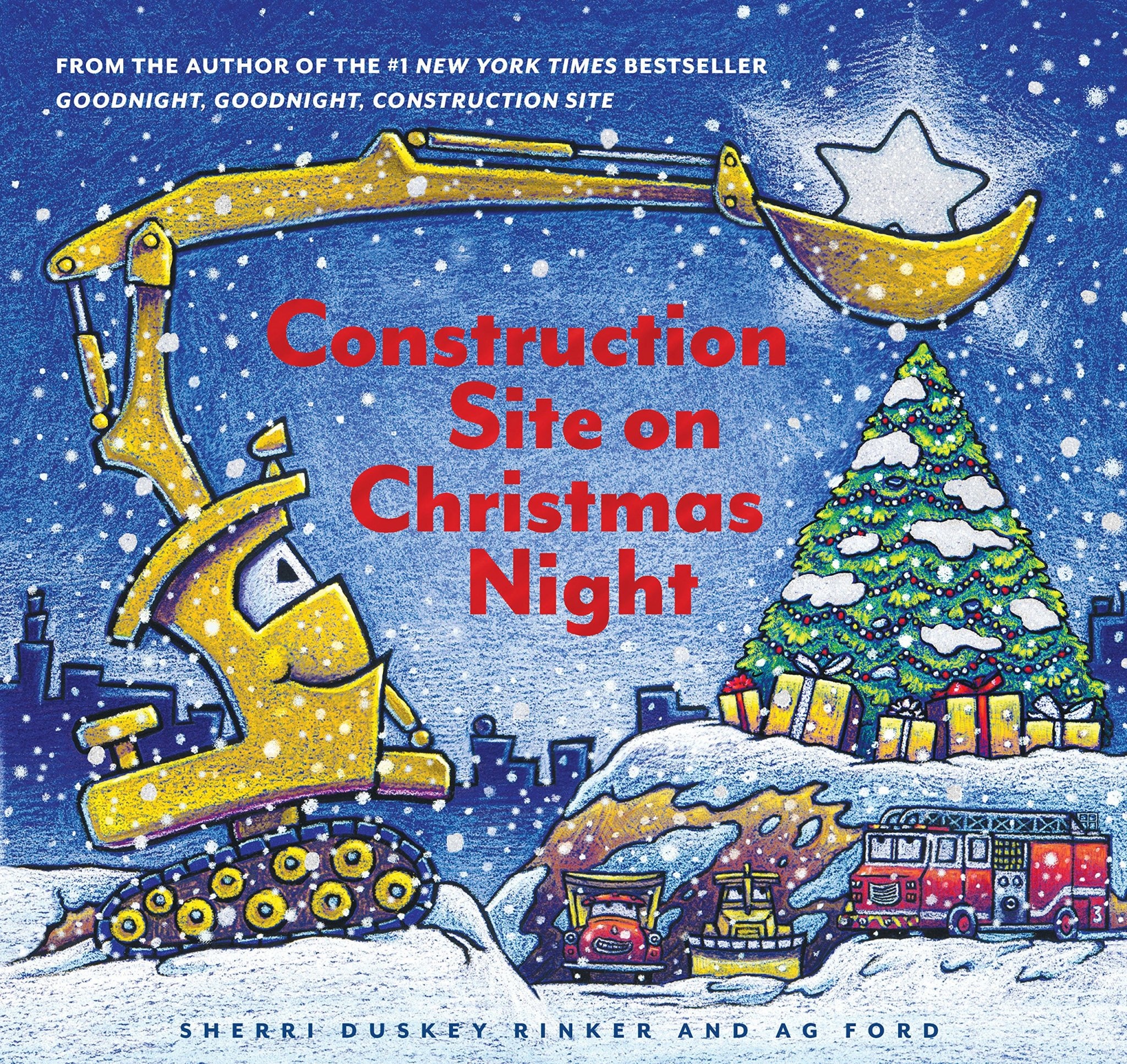 Construction Site on Christmas Night Book