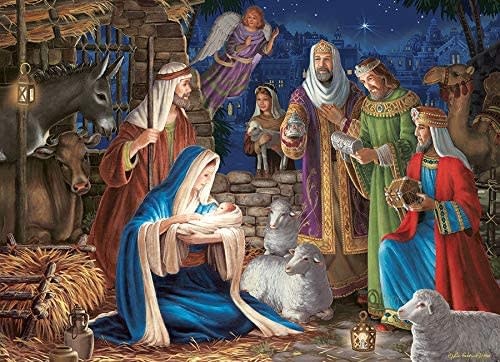 Cobble Hill Puzzles Cobble Hill Puzzle 1000pc Miracle in Bethlehem