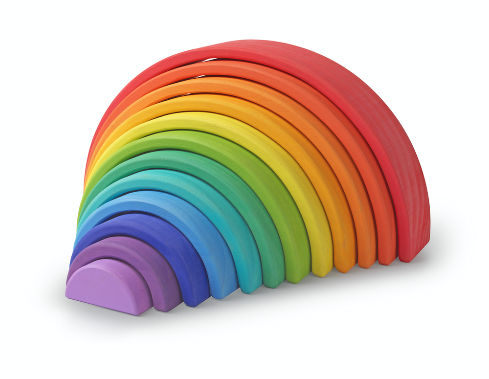 Tegu Kinderfeets Arches Rainbow