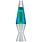 Lava Lamp Blue Liquid Yellow Wax 14.5" In-store only.