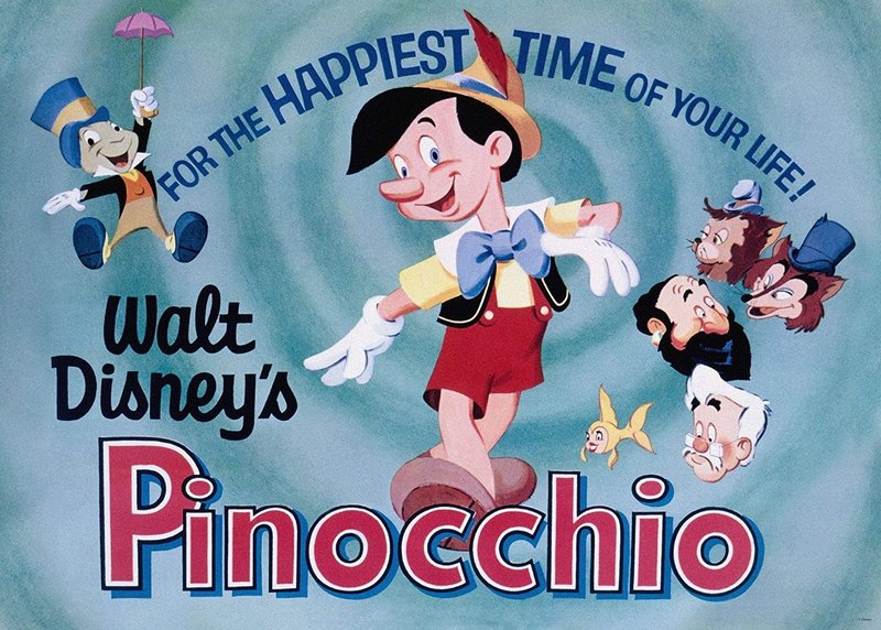 Ravensburger Ravensburger Puzzle 1000pc Disney Treasures Pinocchio
