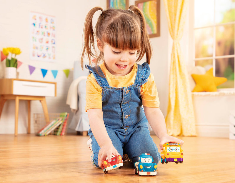 B.Lively Mini Vehicles 3pc Gift Set