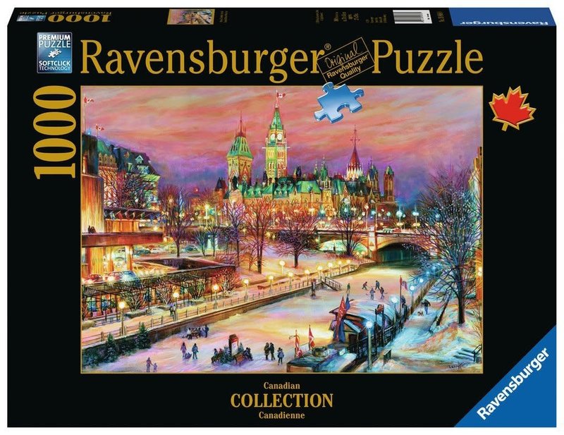 Ravensburger Ravensburger Puzzle 1000pc Canadian Ottawa Winterlude Festival