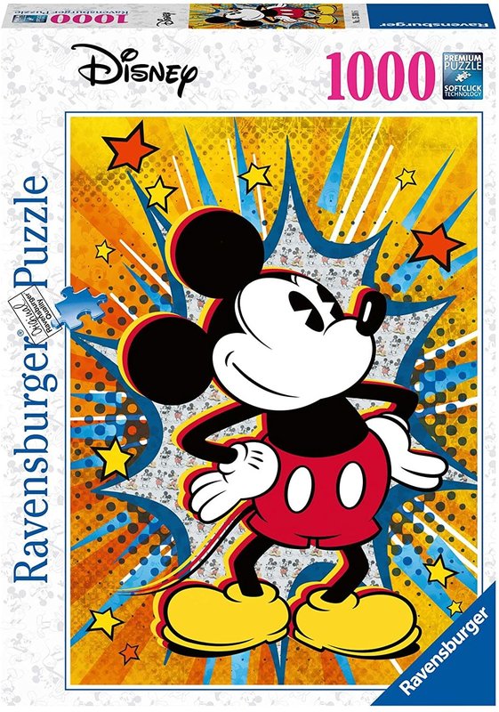 Ravensburger Ravensburger Puzzle 1000pc Retro Mickey