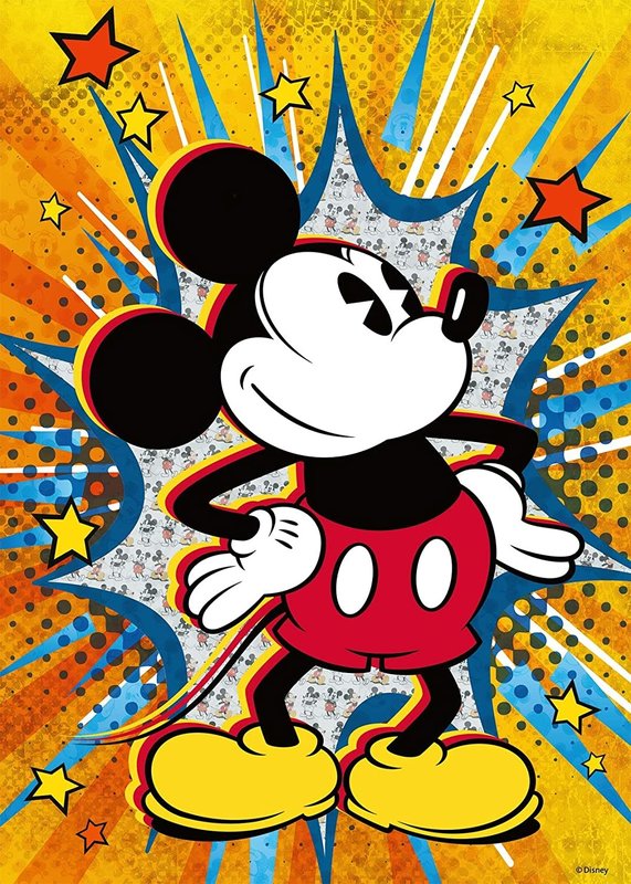 Ravensburger Ravensburger Puzzle 1000pc Retro Mickey