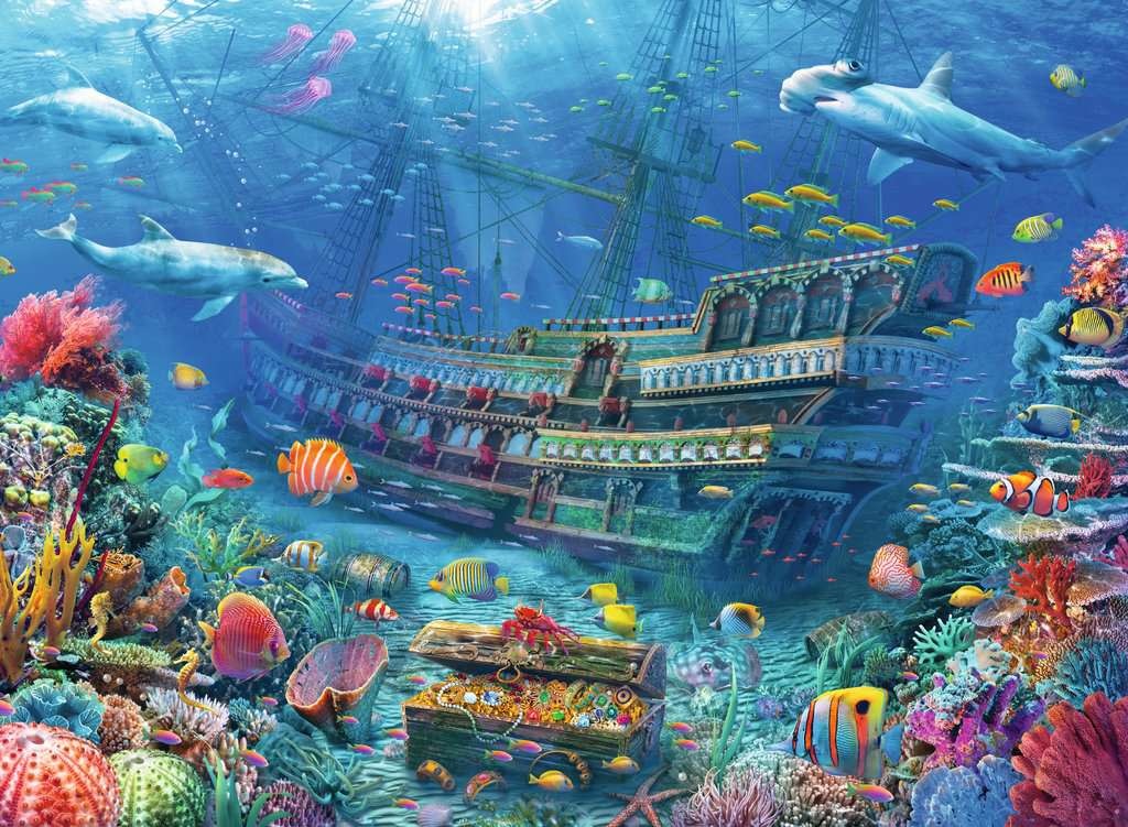 Ravensburger Ravensburger Puzzle 200pc Underwater Discovery