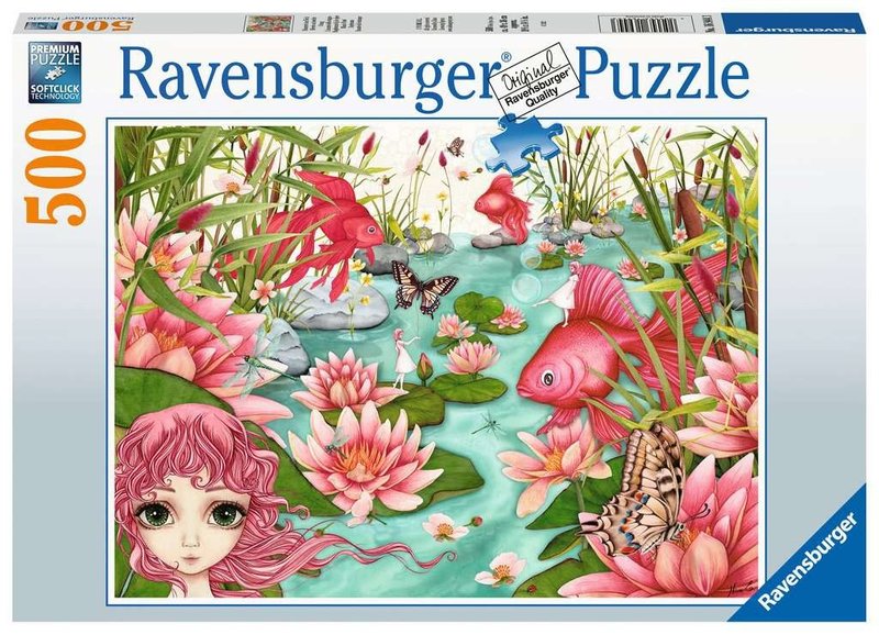 Ravensburger Ravensburger Puzzle 500pc Minu's Pond Daydreams