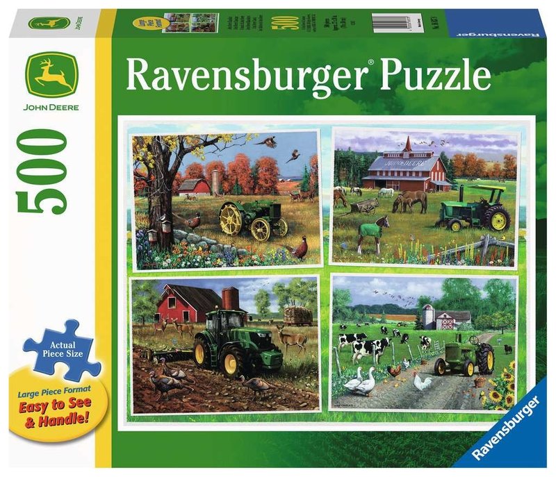 Ravensburger Ravensburger Puzzle 500pc Large Format John Deere Classic