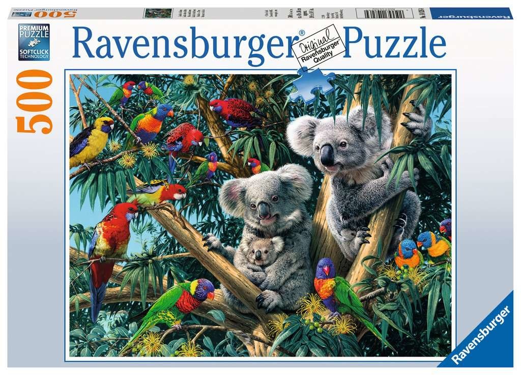 Ravensburger Ravensburger Puzzle 500pc Koalas in a Tree