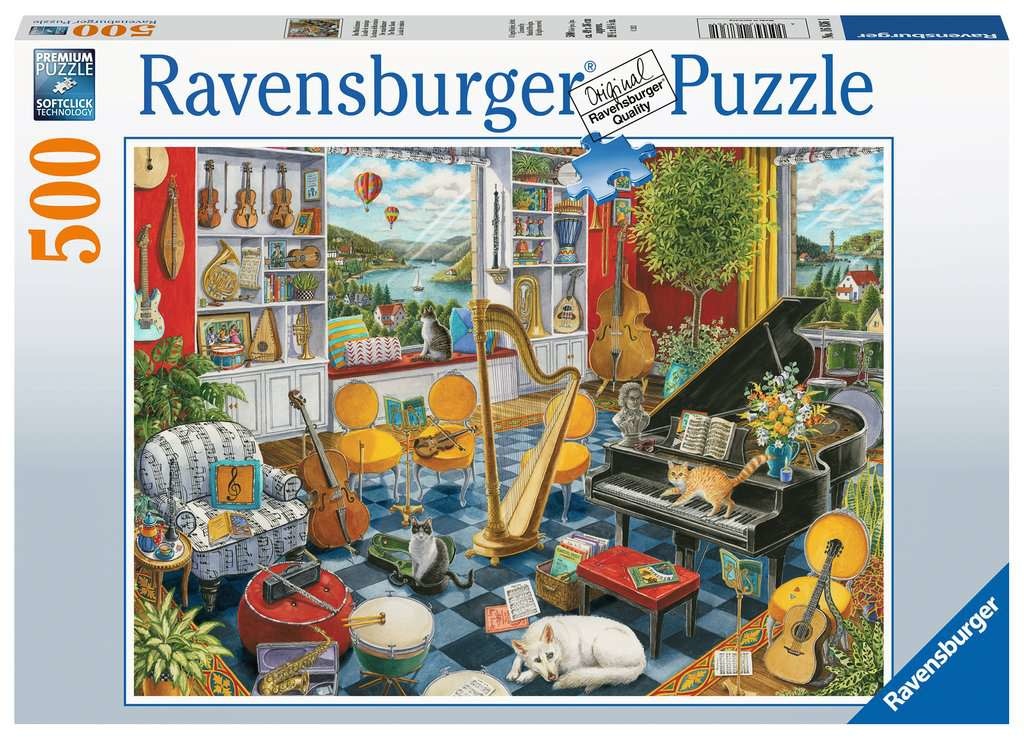 Ravensburger Ravensburger Puzzle 500pc The Music Room