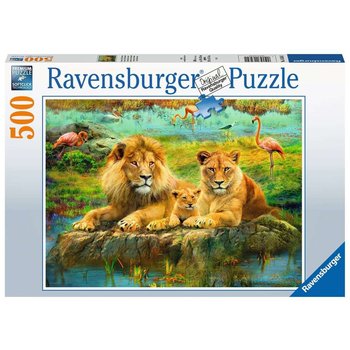 Ravensburger Ravensburger Puzzle 500pc Lions in the Savannah