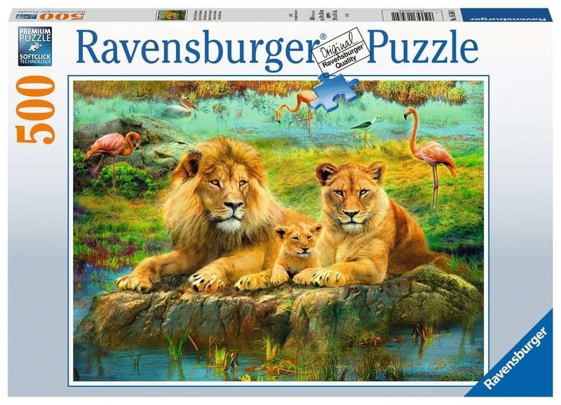 Ravensburger Ravensburger Puzzle 500pc Lions in the Savannah