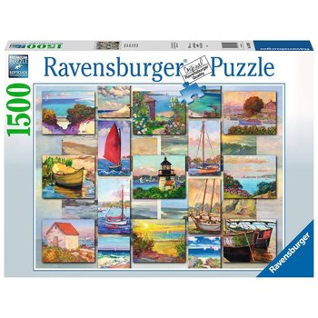 Ravensburger Ravensburger Puzzle 1500pc Coastal Collage