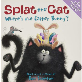 Splat the Cat Where's the Easter Bunny? Book