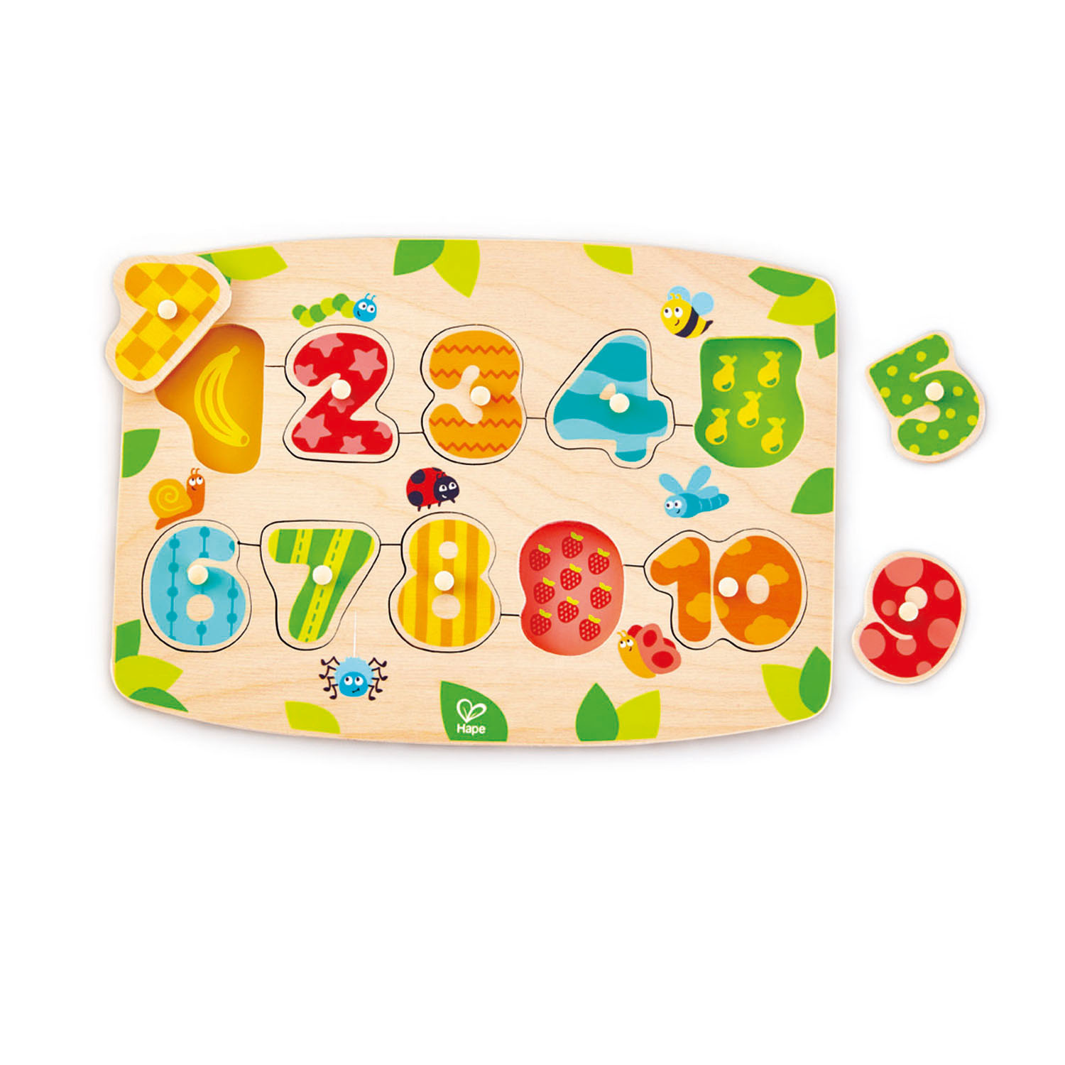 Hape Toys Hape Peg Puzzle Number