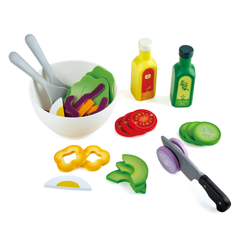 Hape Toys Hape Play Food Healthy Salad Playset