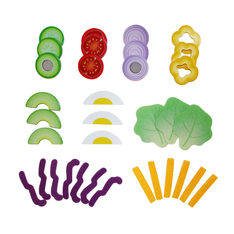 Hape Toys Hape Play Food Healthy Salad Playset