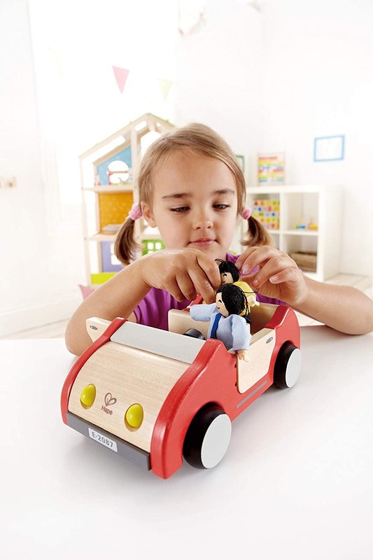 Hape Toys Hape Wooden Doll House Furniture: Family Car