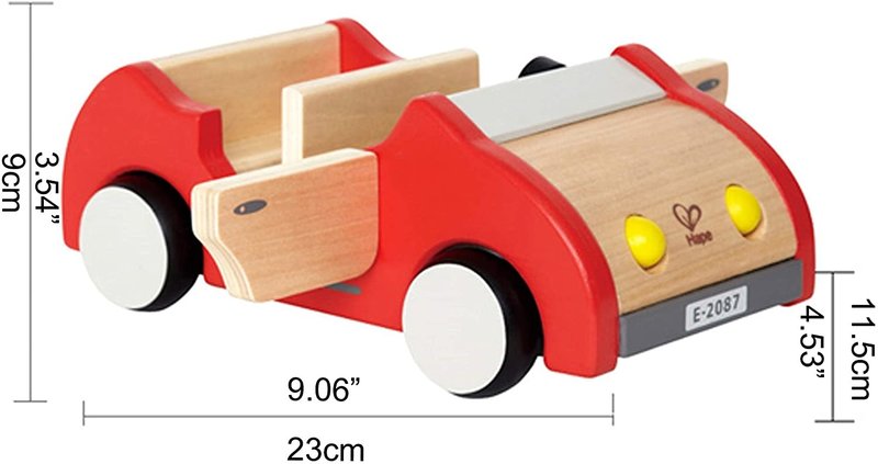 Hape Toys Hape Wooden Doll House Furniture: Family Car