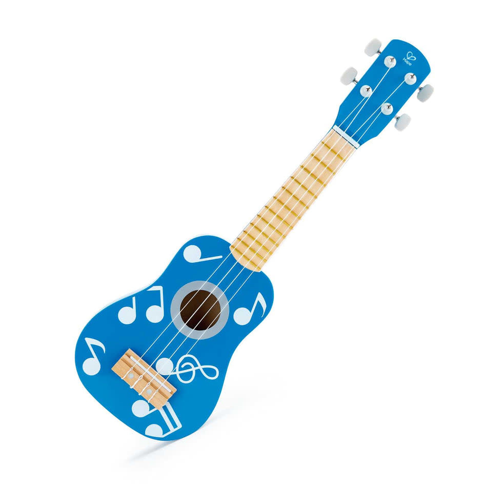 Hape Toys Hape Early Melodies Ukulele Rock Star Blue