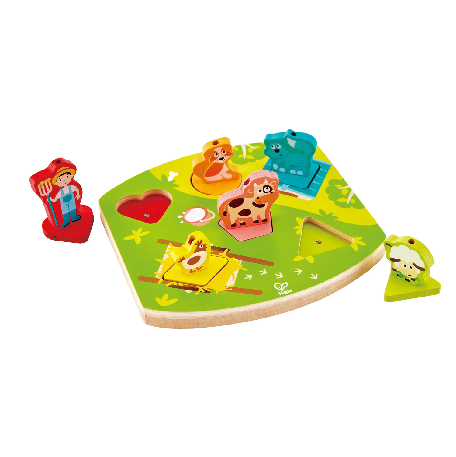 Hape Toys Hape Farmyard Sound Puzzle