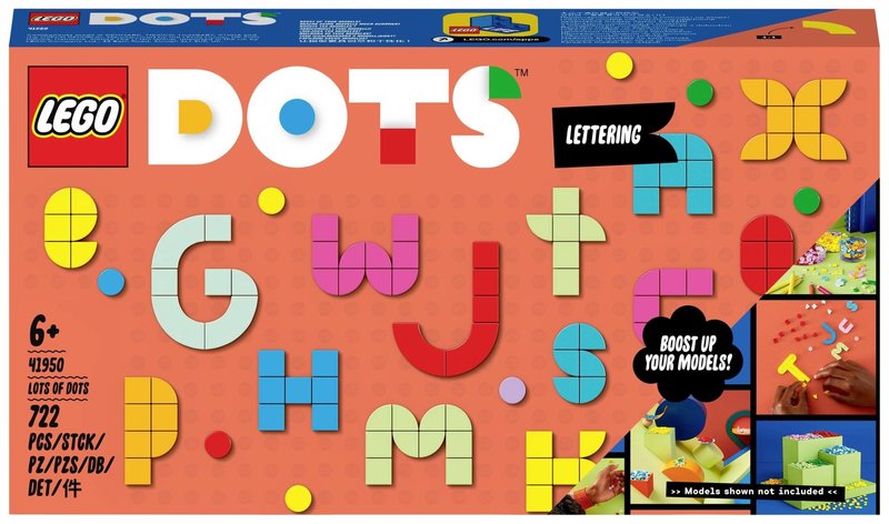 Lego Dots Lots of Dots - Lettering - Minds Alive! Toys Crafts Books